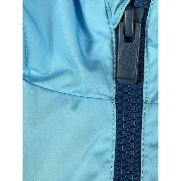 Nike Sportswear NSW Windrunner Hooded Full Zip Jacket Woven Blue Kids Small GUC - Picture 4 of 10